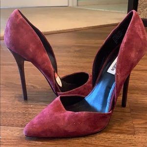 Steve Madden eggplant pumps